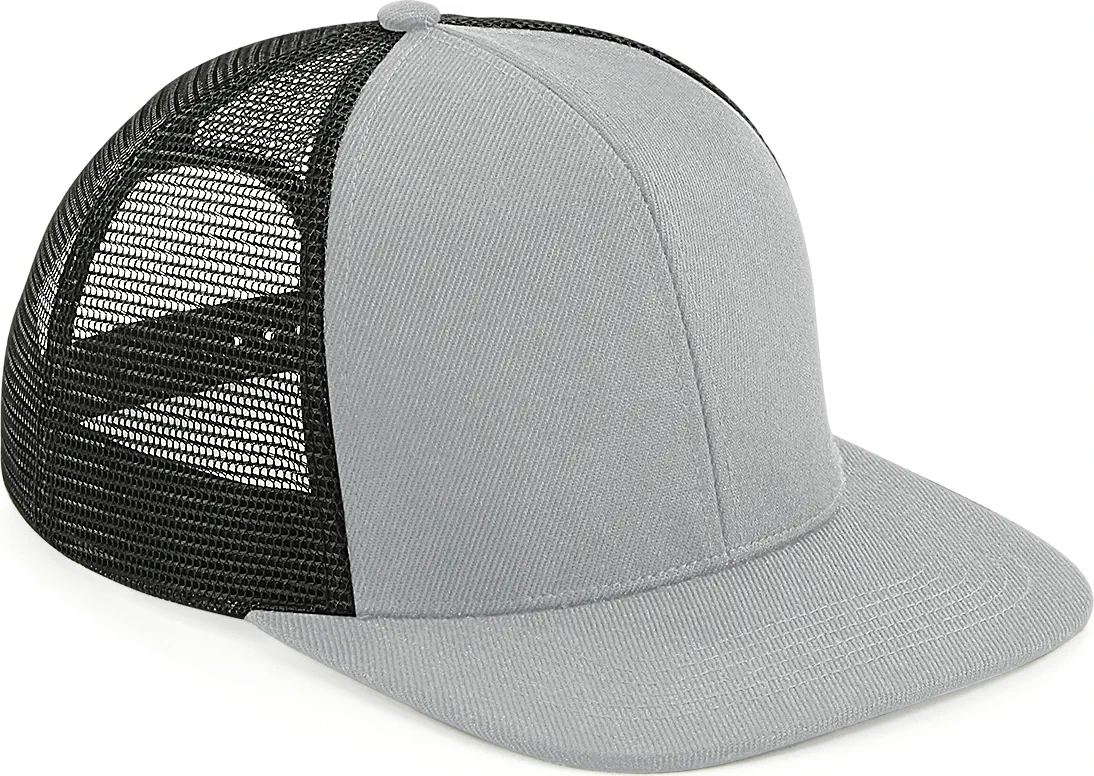 Beechfield Original Flat Peak 6 Panel Trucker Cap