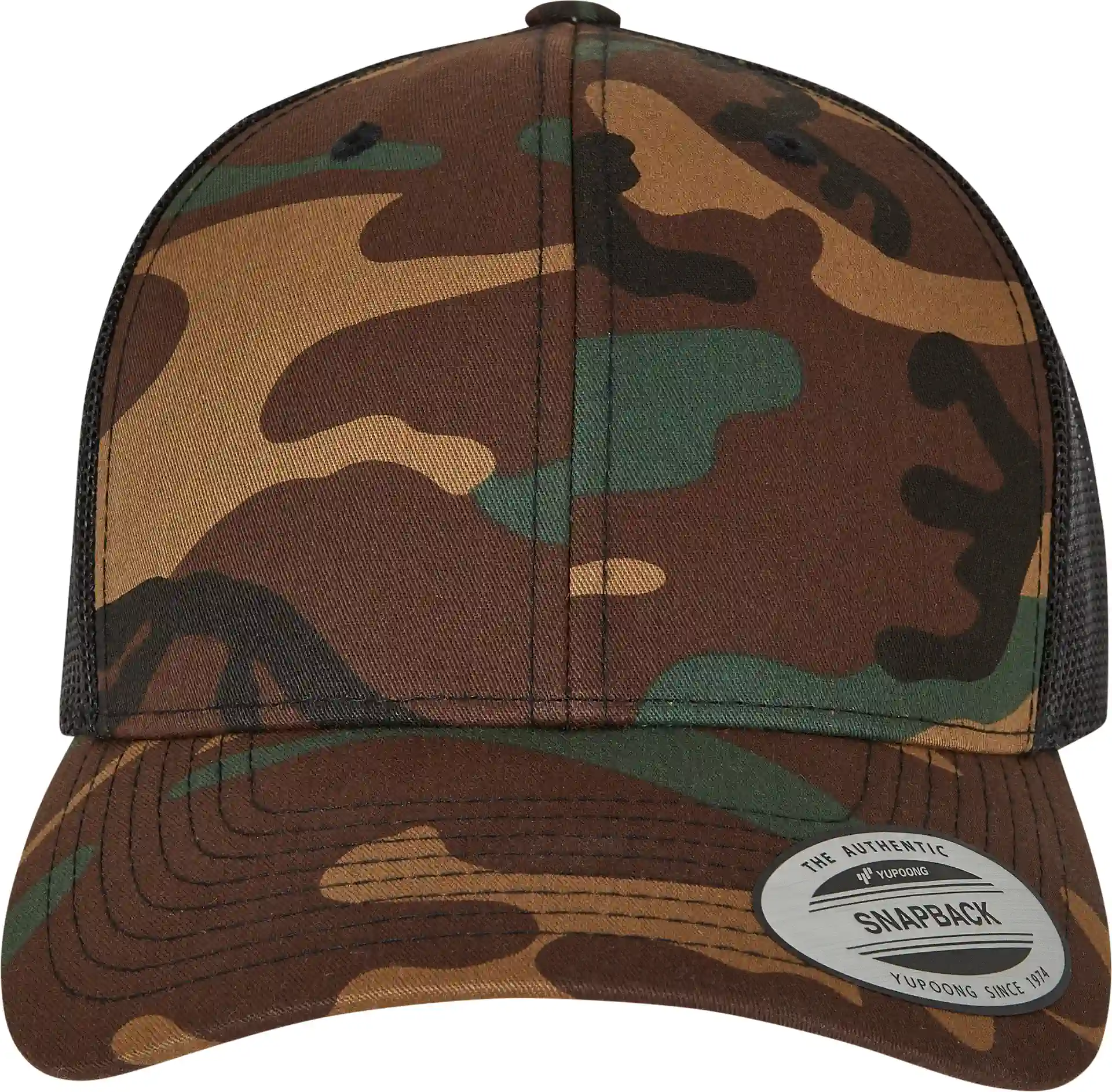 FLEXFIT Retro Trucker Camo Cap