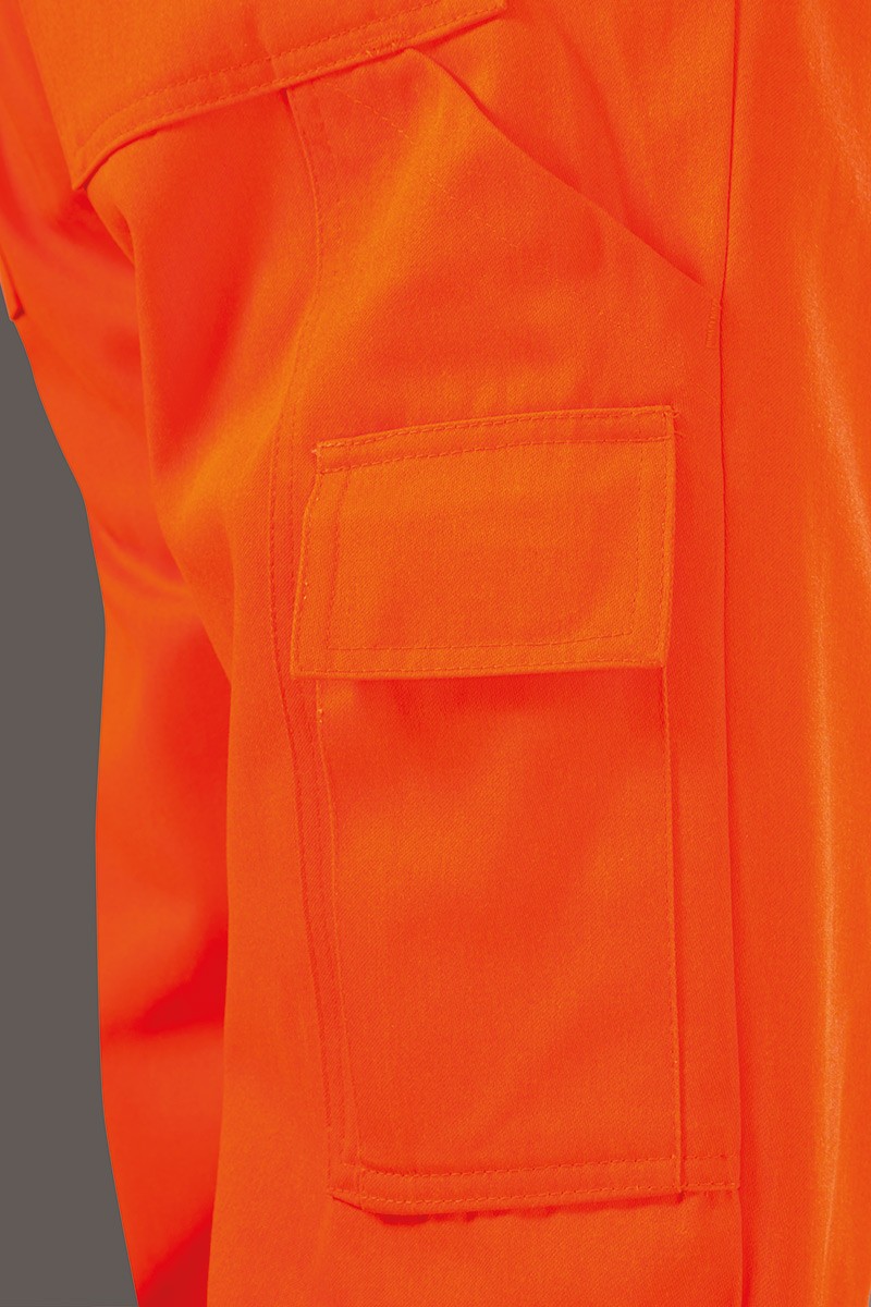 rofa Warnschutz Latzhose Duo-Color 166 rofa Warnschutz Latzhose Duo-Color 166