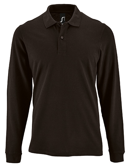 SOL'S Mens Long-Sleeve Piqué Polo Shirt Perfect