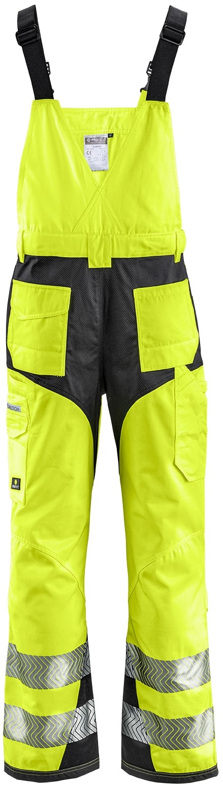 4PROTECT® Warnschutz-Latzhose ALABAMA 4PROTECT® Warnschutz-Latzhose ALABAMA