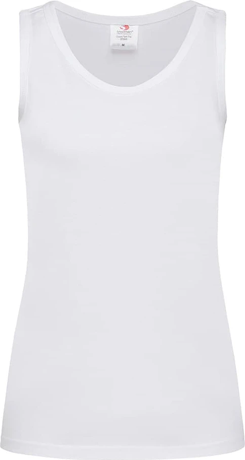 stedman-st2900-classic-t-shirt-tank-top-women-white-front-4 Stedman Classic-T Tank Top for women