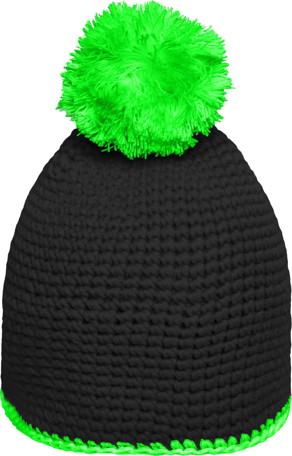 myrtle beach Pompon Hat with Contrast Stripe