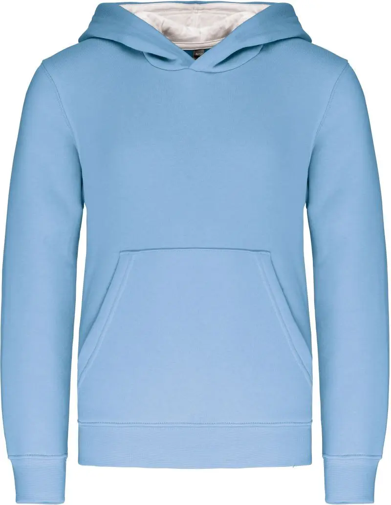 Kariban Kinder Kontrast Hooded Sweater Kariban Kinder Kontrast Hooded Sweater