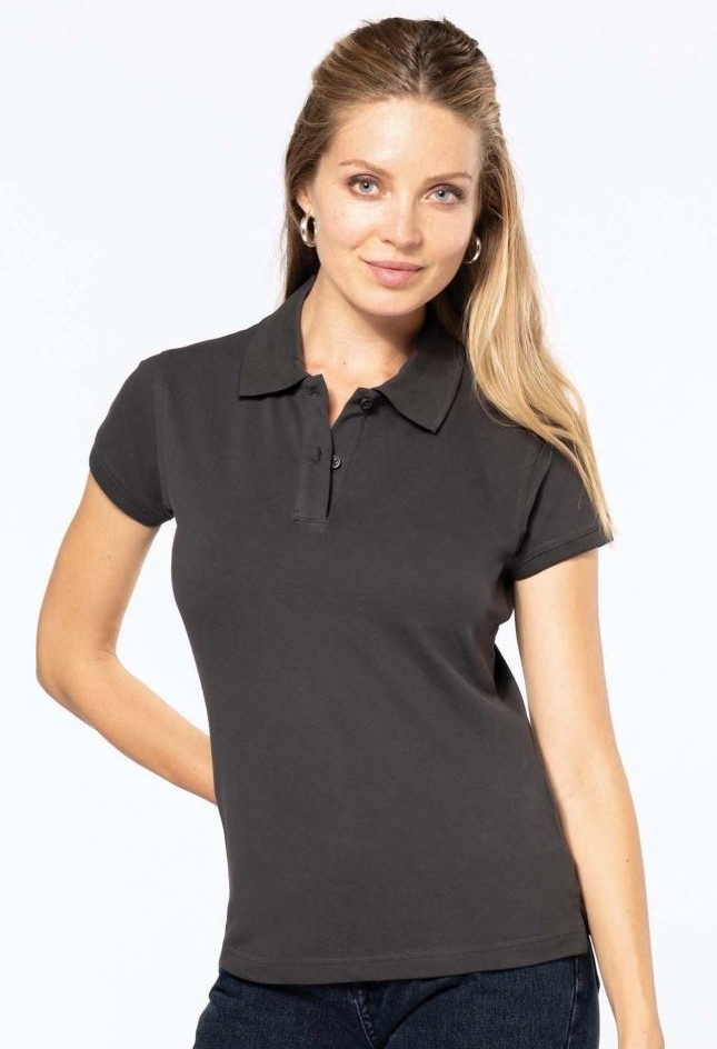 Kariban Damen Stretch Piqué Polo "Brooke"