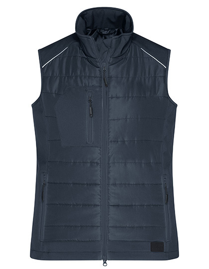 James & Nicholson Ladies Hybrid Vest 1821 James & Nicholson Ladies Hybrid Vest 1821