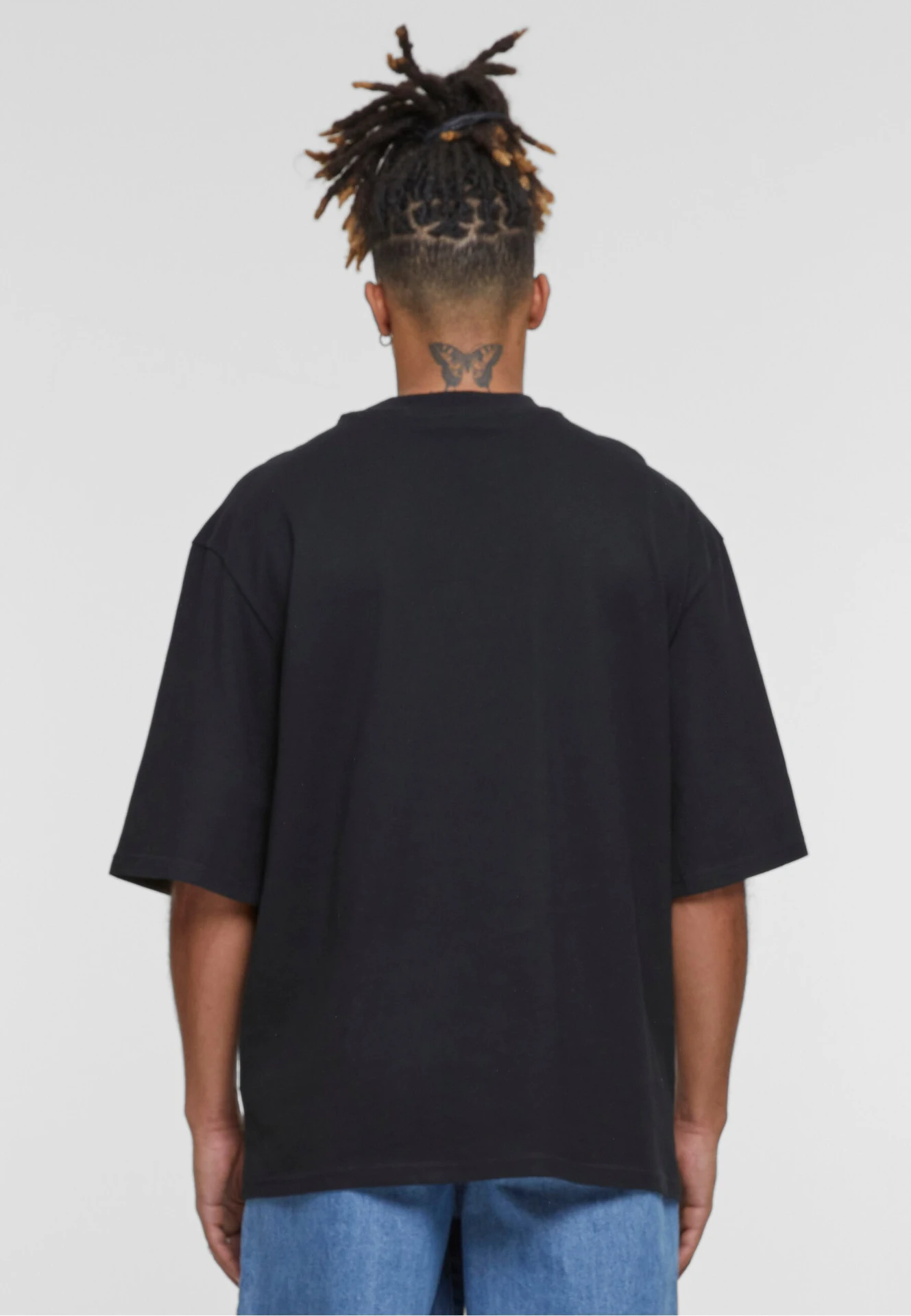 Build Your Brand Oversized Sleeve Tee