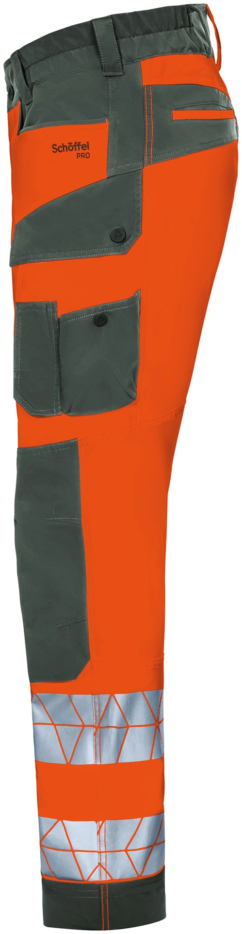 Schöffel PRO 7706 BULLDOZER Warnschutz Bundhose 4-Wege-Stretch