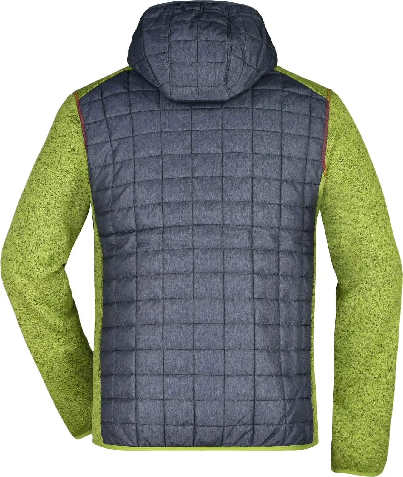 James & Nicholson Men's Knitted Hybrid Jacket