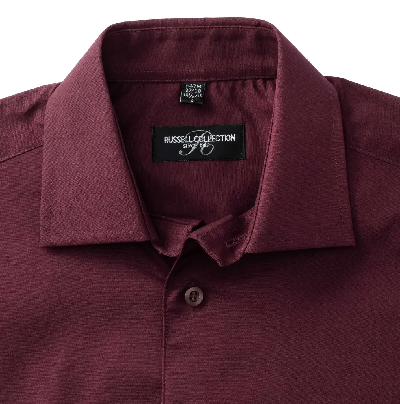 Russell Men's Short Sleeve Easy Care Fitted Shirt