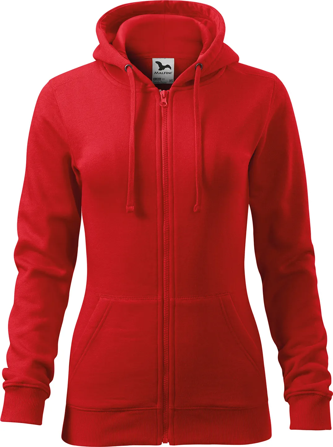 MALFINI Sweatshirt Damen Trendy Zipper 411