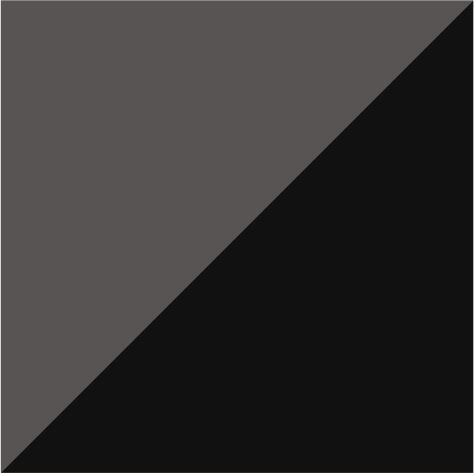 charcoal melange/black