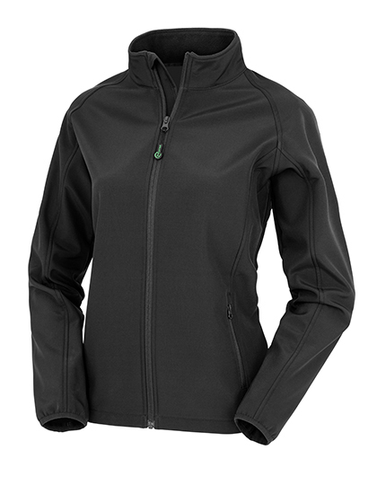 Result Womens Recycled 2-Layer Printable Softshell Jacket Result Womens Recycled 2-Layer Printable Softshell Jacket
