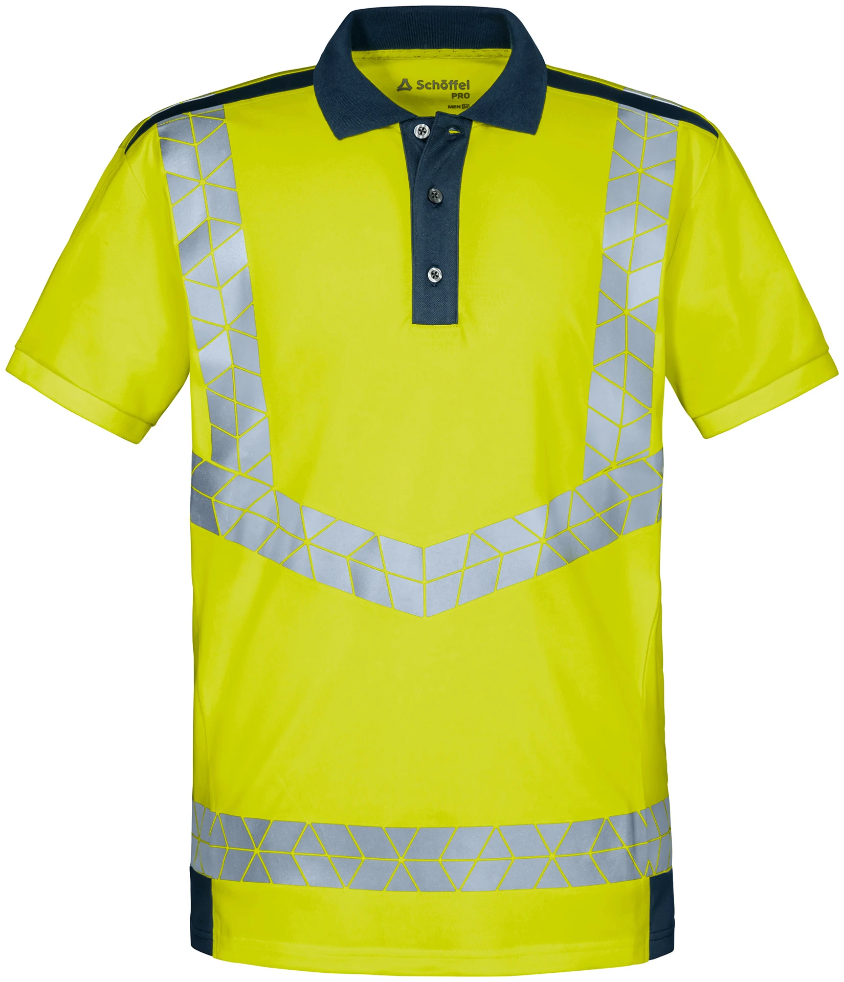 Schöffel PRO 7712 SIGNALHELD Warnschutz Poloshirt
