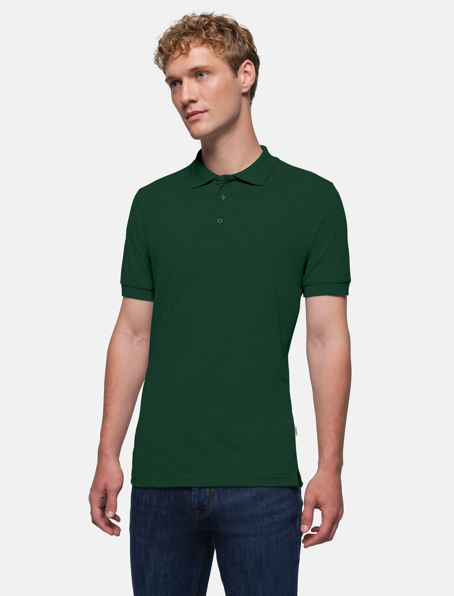 hakro-810-poloshirt-classic-tanne-model-0 HAKRO Poloshirt 810 Classic