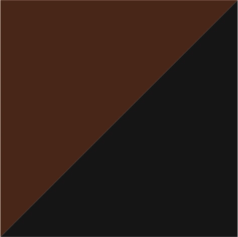 walnut/black
