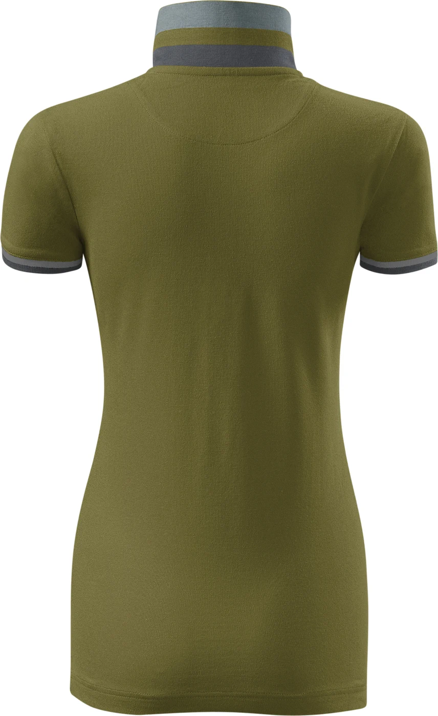 MALFINI Damen Polo Collar Up 257