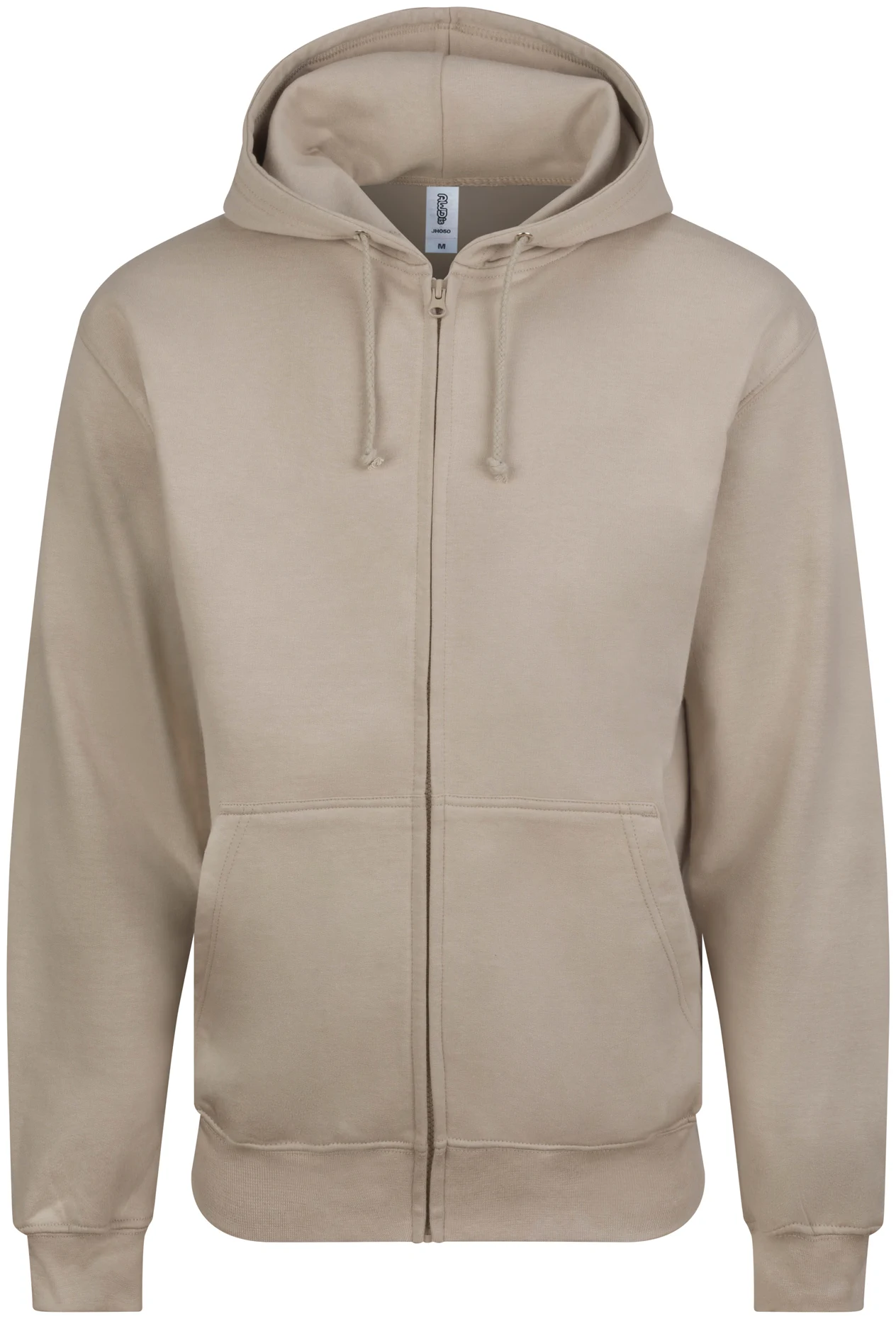 justhoods-jh050-zoodie-naturalstone-front-1 Just Hoods Zoodie