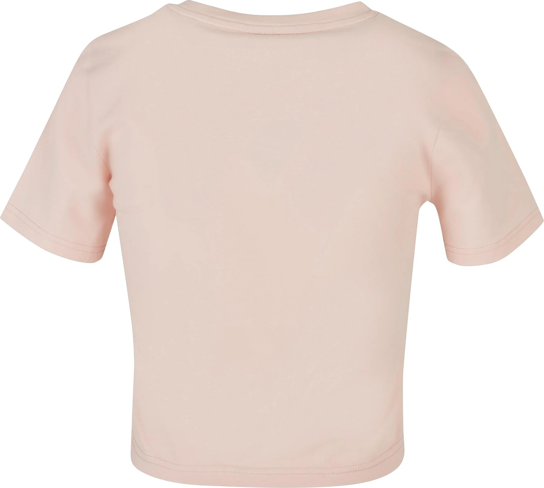 BYB-BY042-ladies-cropped-t-shirt-pink-back-7 Build Your Brand Ladies Cropped Tee