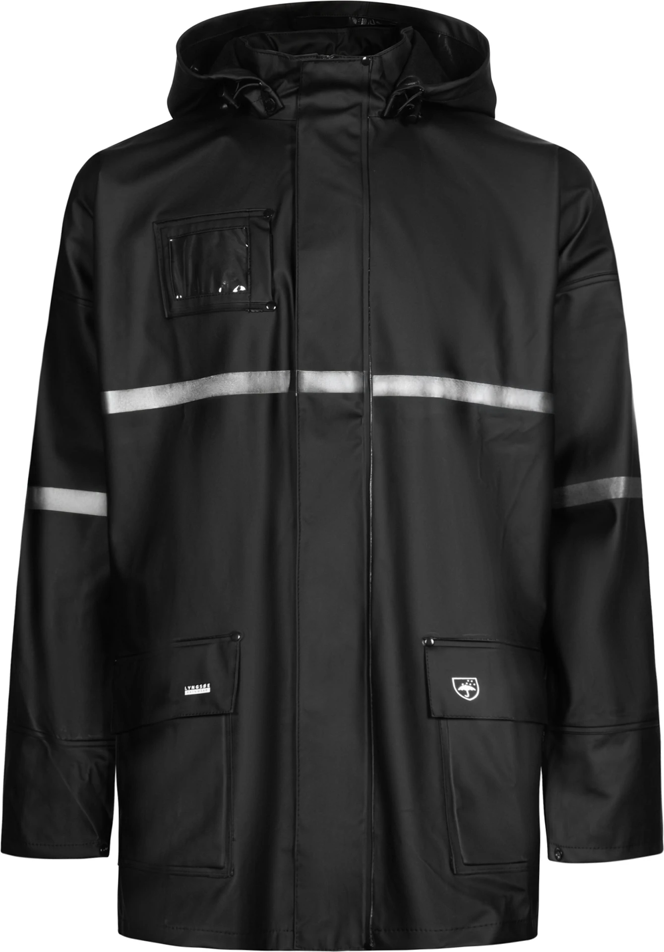 lyngsoe-lr7015-regenjacke-schwarz-front-1 Lyngsøe LR7015 Regenjacke