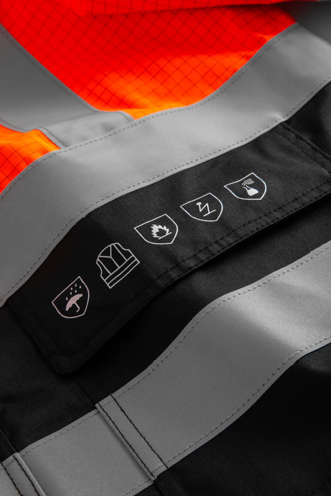 Lyngsøe FR-LR11355 Flammhemmende Hi-Vis Shell-Jacke