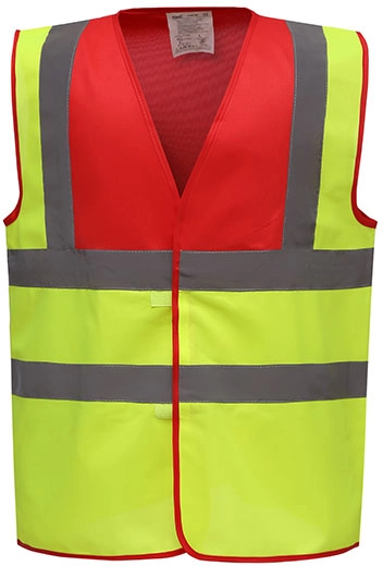 YOKO High Visability 2 Bands & Braces Waistcoat