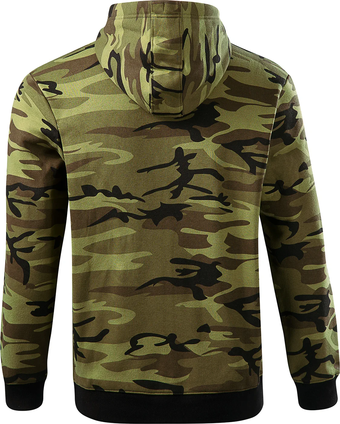 MALFINI Sweatshirt Camo Zipper C19