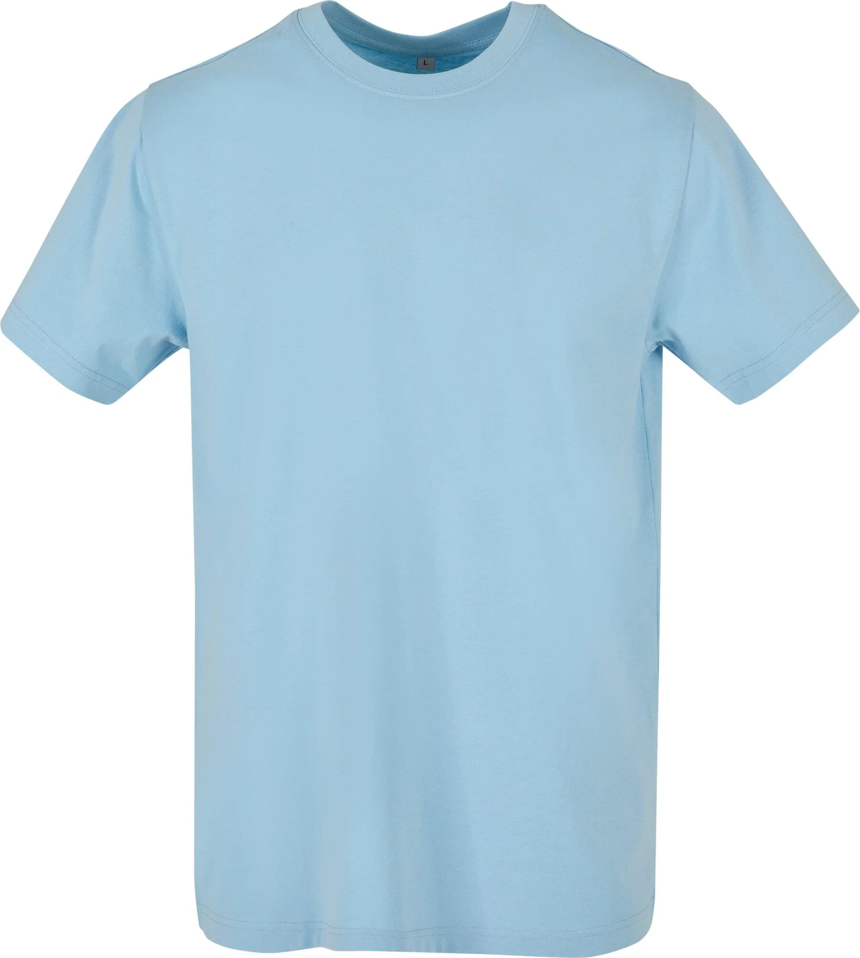 BYB-BY004-t-shirt-round-neck-heavenblue-front-4 Build Your Brand T-Shirt Round Neck