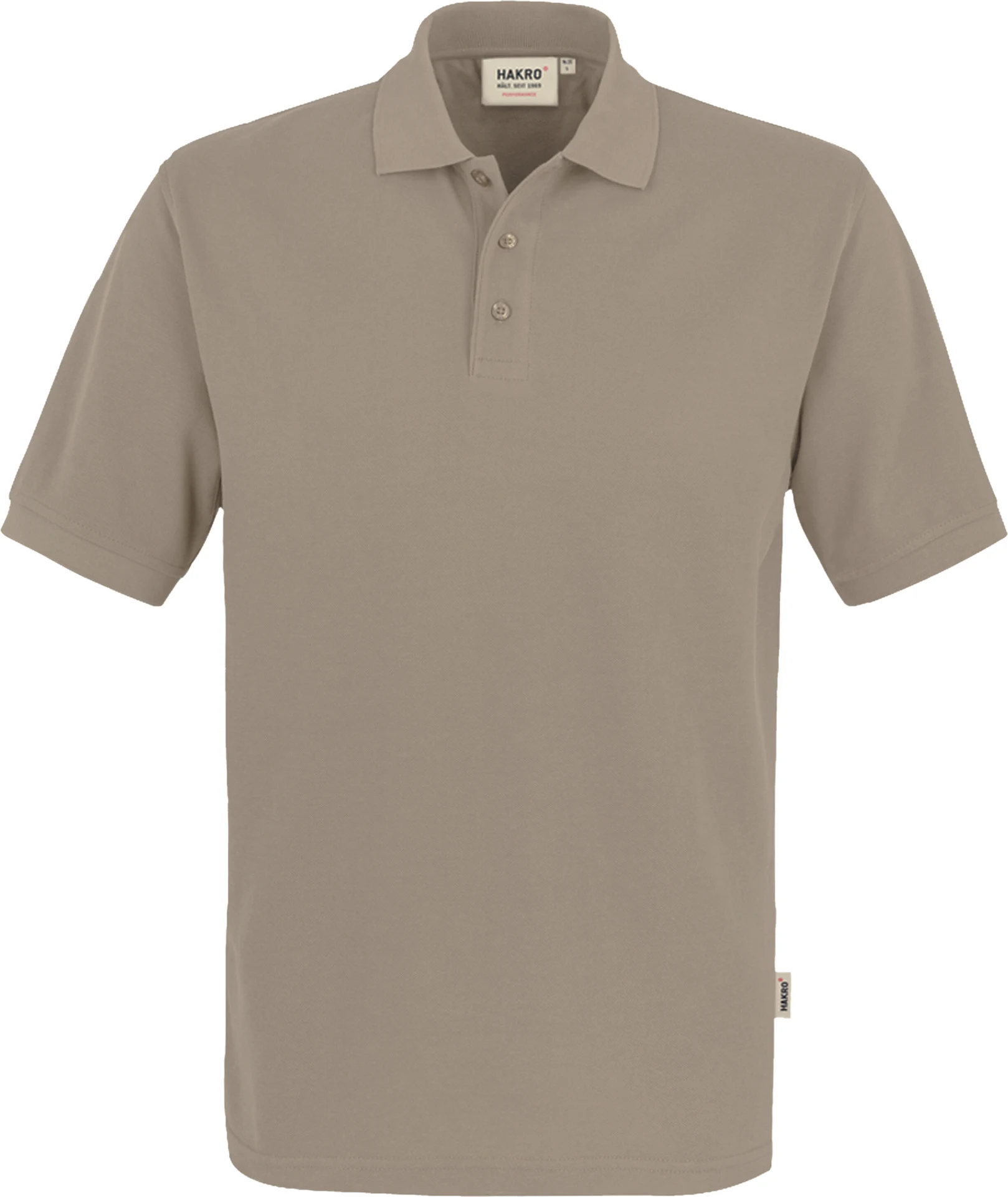 hakro-816-poloshirt-mikralinar-khaki-front-1 HAKRO Poloshirt 816 Mikralinar®