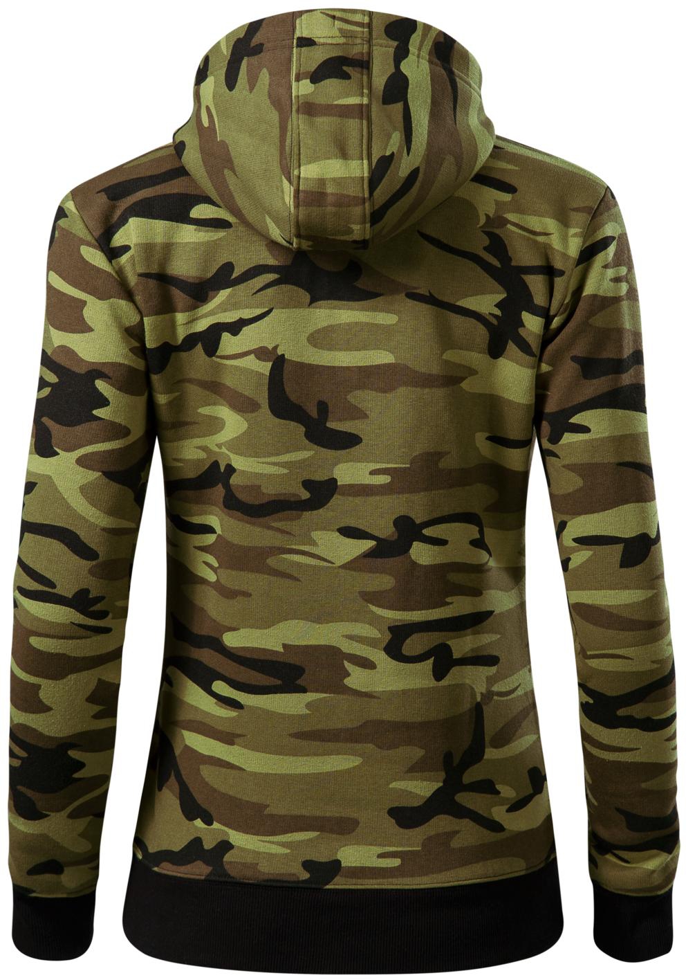 MALFINI Sweatshirt Damen Camo Zipper C20 MALFINI Sweatshirt Damen Camo Zipper C20