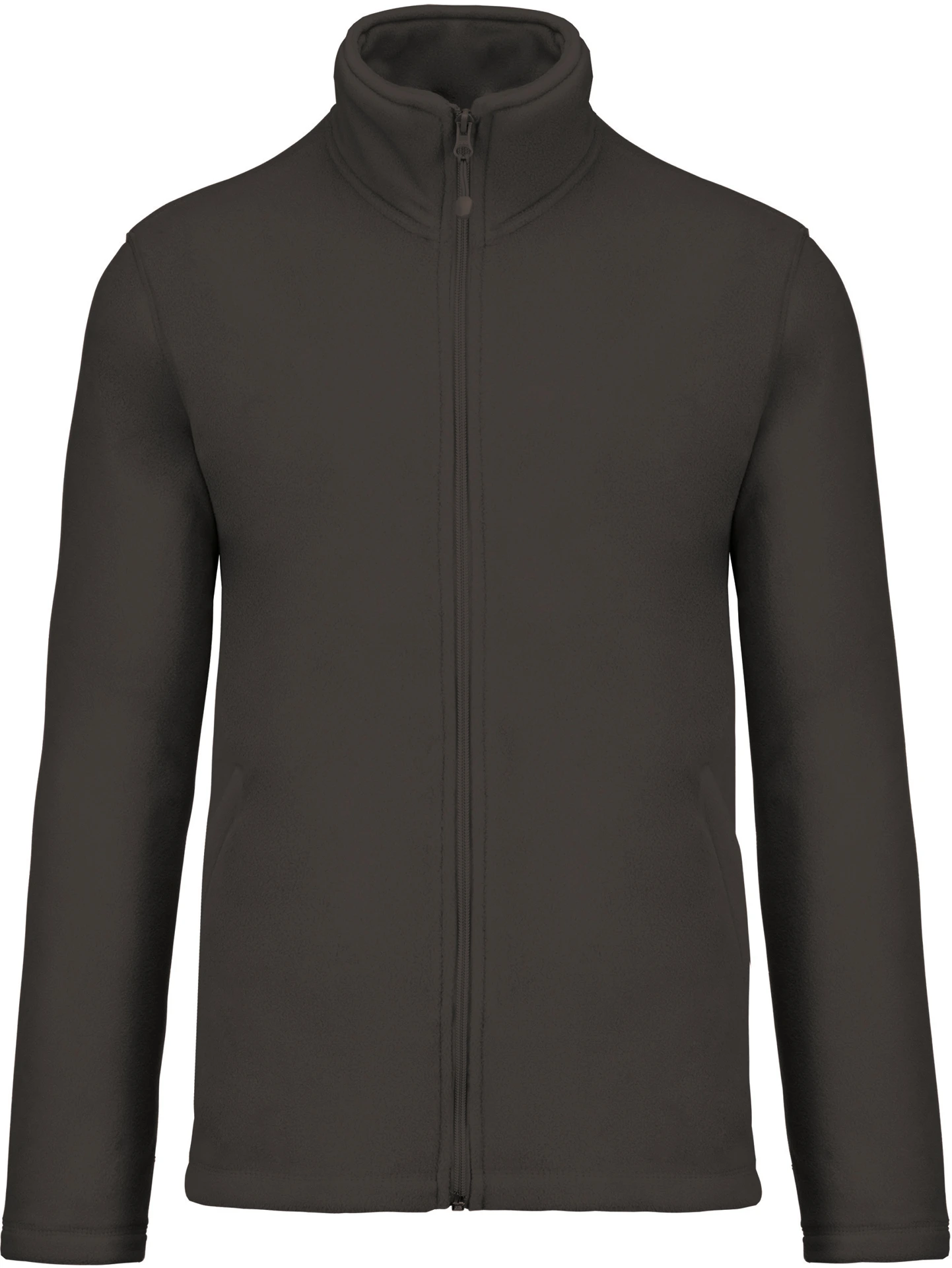 kariban-K911-microfleece-jacke-falco-darkgrey-front-3 Kariban Microfleece Jacke "Falco"