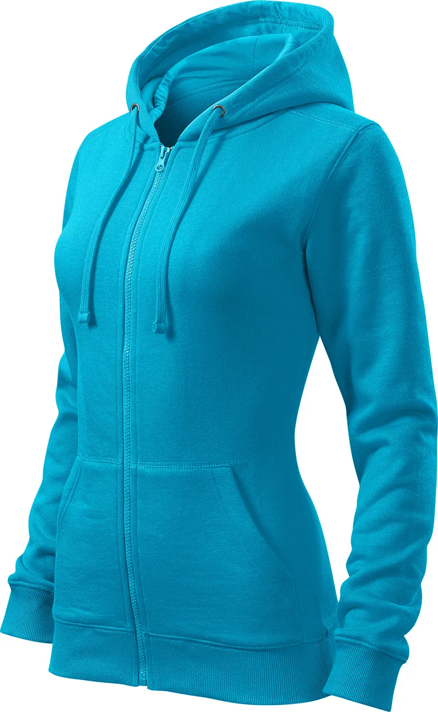MALFINI Sweatshirt Damen Trendy Zipper 411