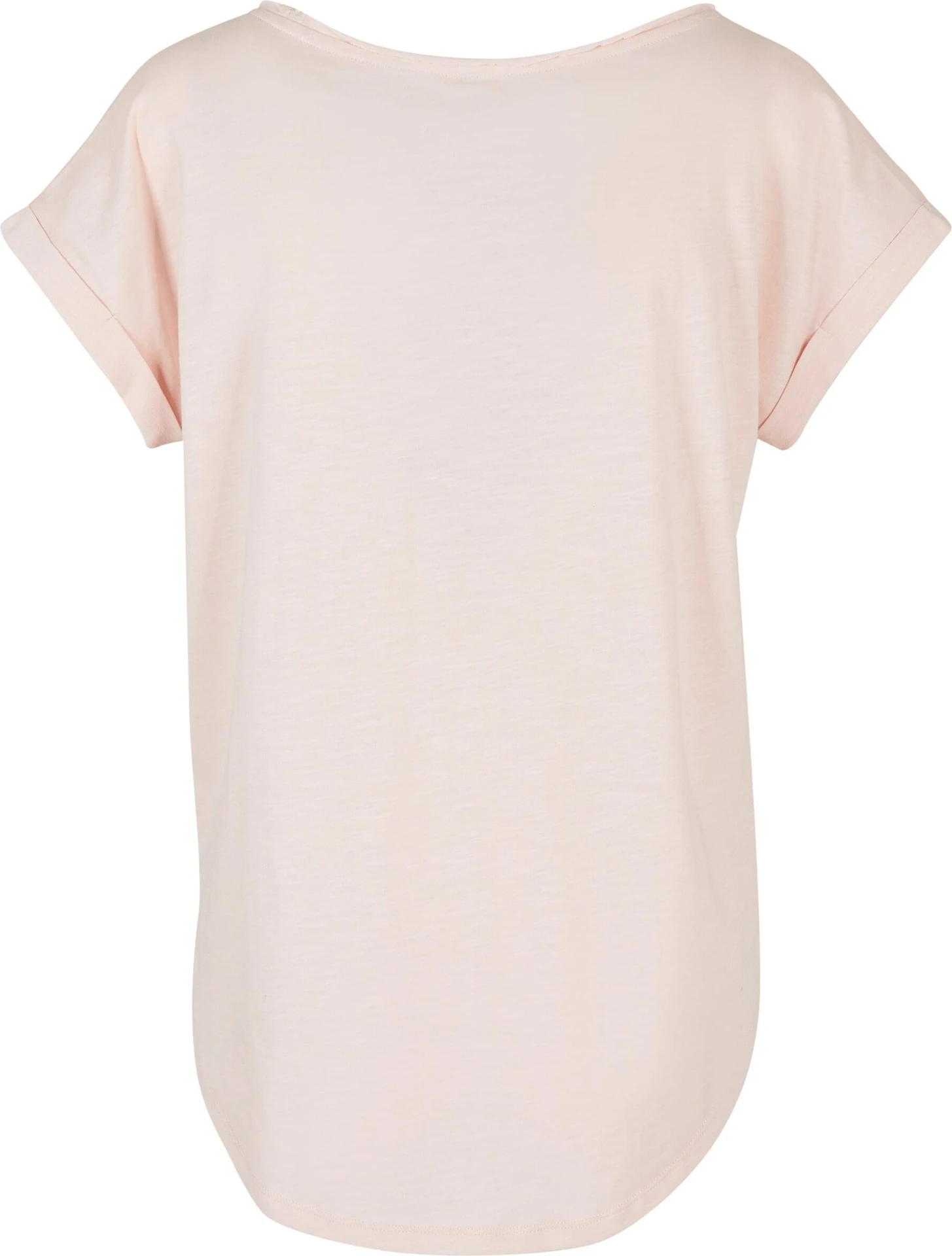 Build Your Brand Ladies Long Slub Tee