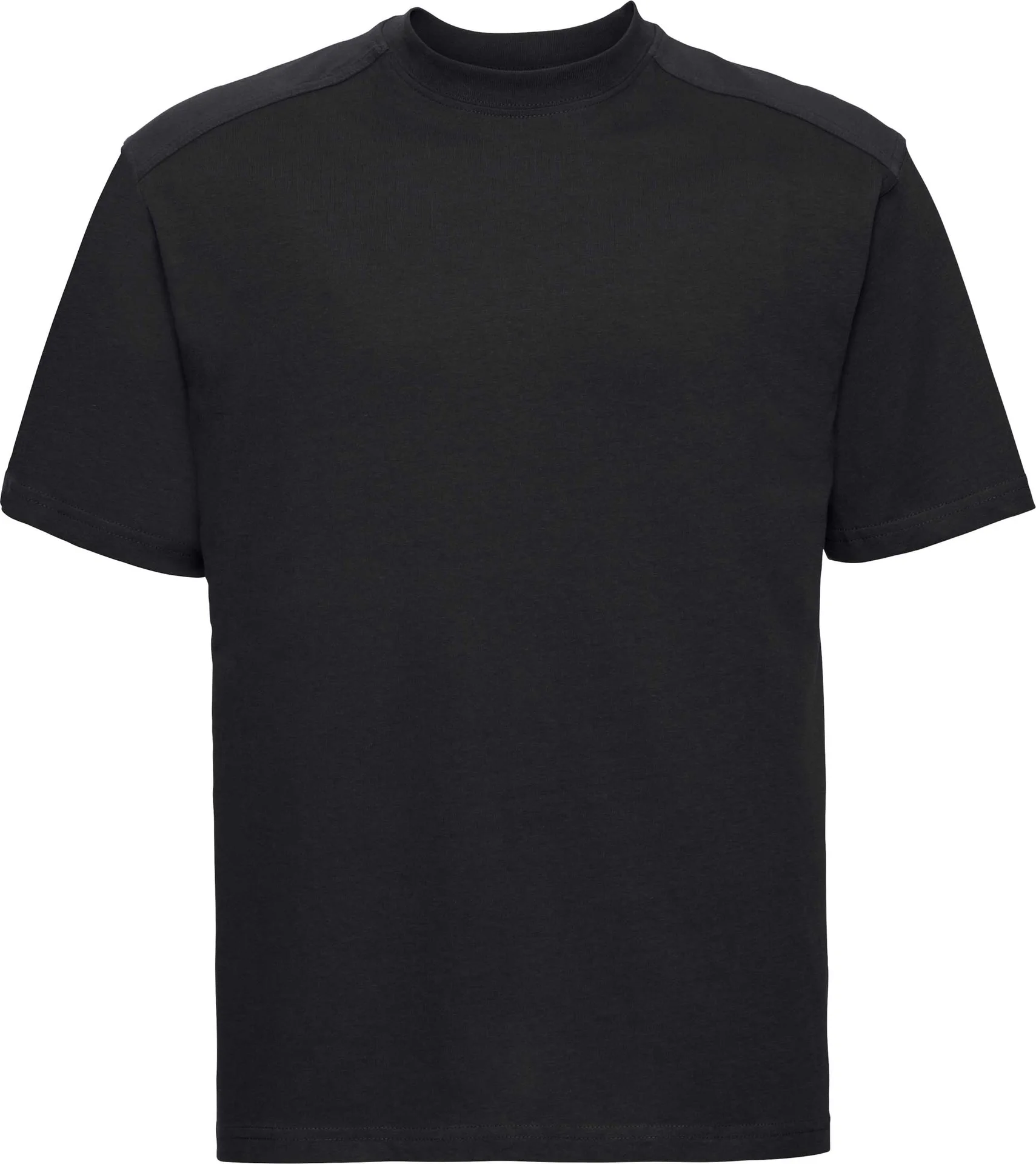 russell-r010m-adults-heavy-duty-t-shirt-black-front-3 Russell Heavy Duty Workwear T-Shirt