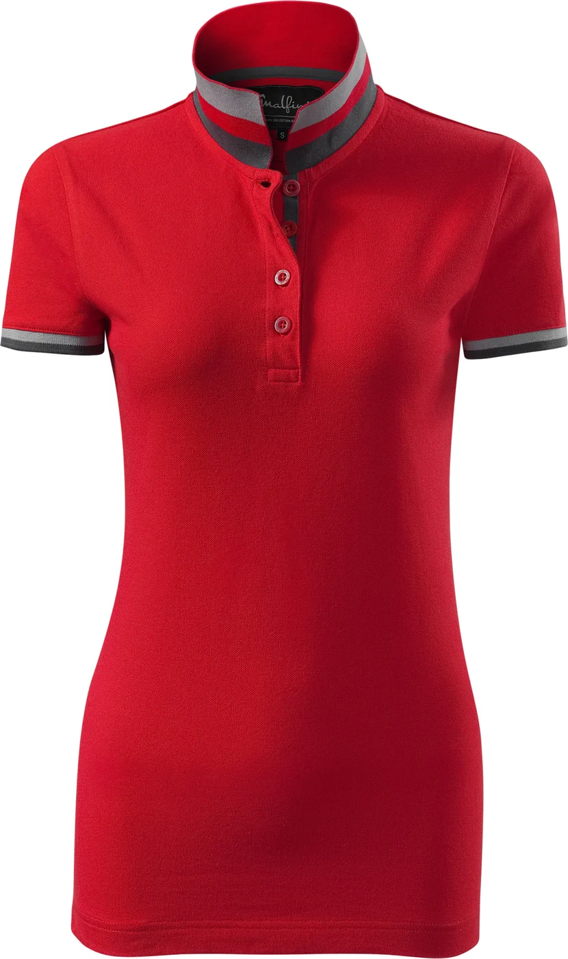 MALFINI Damen Polo Collar Up 257