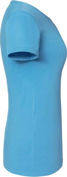 fruit-of-the-loom-61-432-0-ladies-iconic-150-t-shirt-azureblue-5 F.O.L. Ladies Iconic T