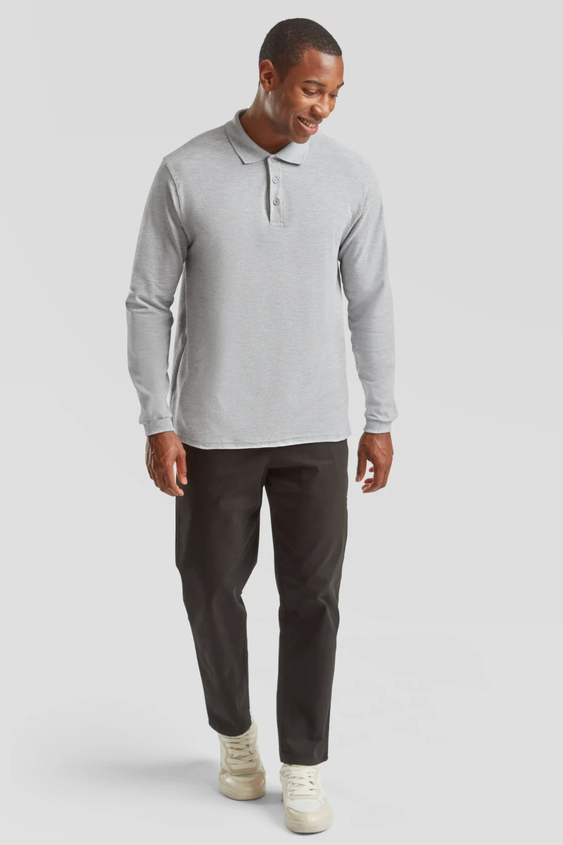 F.O.L. Premium Piqué Polo langarm
