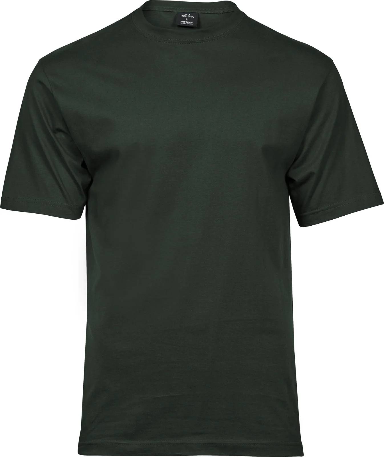 tee-jays-8000-mens-sof-t-shirt-darkgreen-front-1 Tee Jays Men's Sof Tee