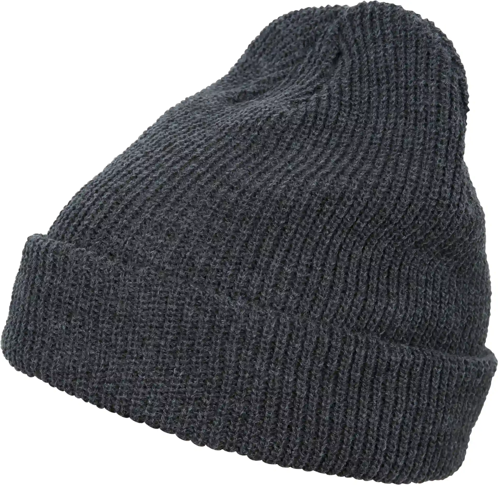 flexfit-1545k-long-knit-beanie-darkgrey-front-1 FLEXFIT Long Knit Beanie