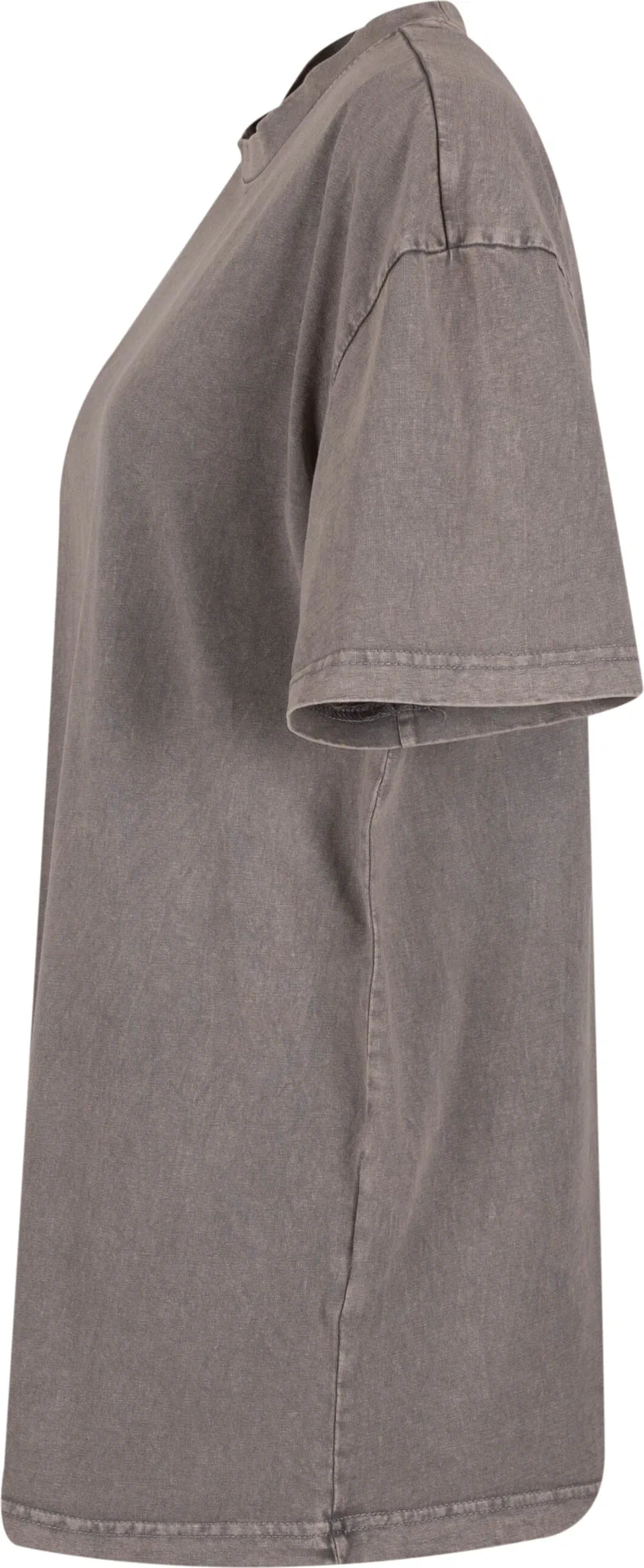 Build Your Brand Ladies Oversized Acid Wash Tee