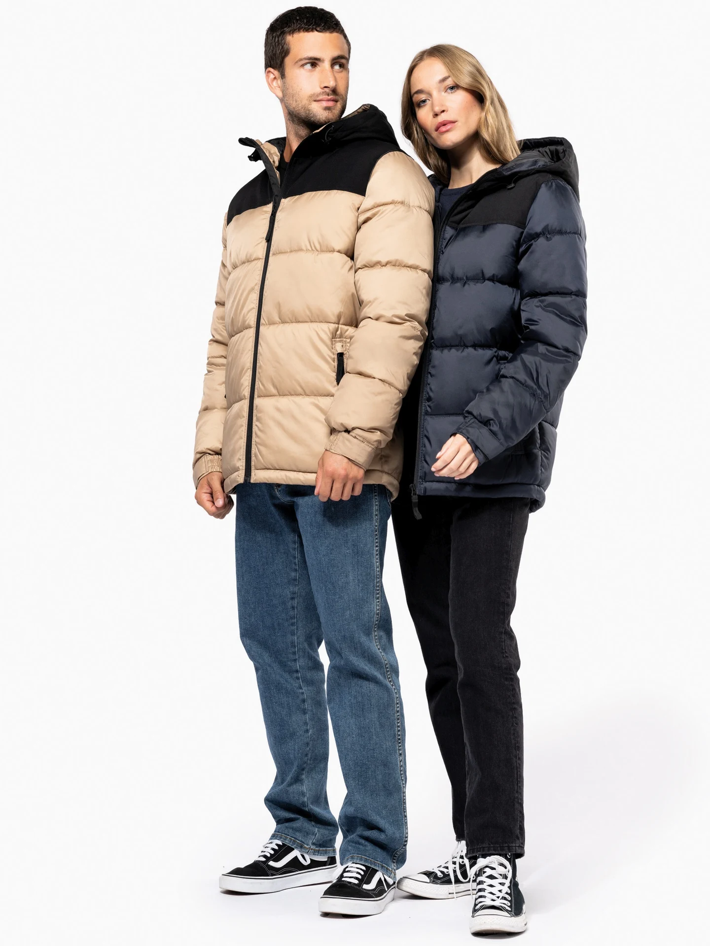 Kariban Kapuzen Steppjacke