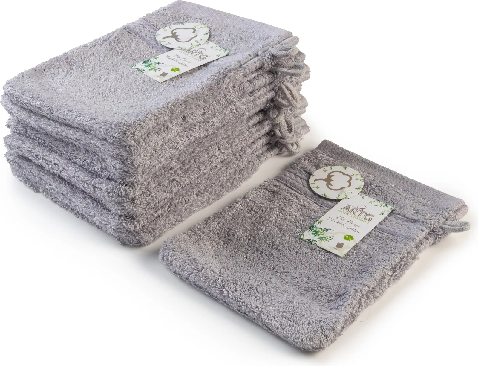 artg-ar401-natural-bamboo-washing-glove-lightgrey-front-1 ARTG Natural Bamboo Washing Glove
