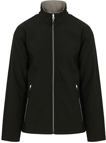 regatta-tra762-ascender-2-layer-softshell-jacket-black-mineral-grey-front-2 Regatta Ascender 2-Layer Softshell Jacket