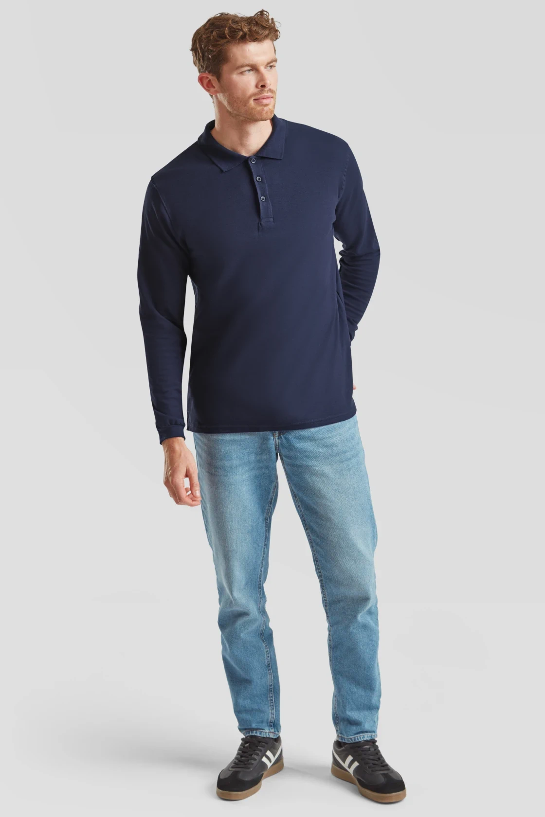 F.O.L. Premium Piqué Polo langarm