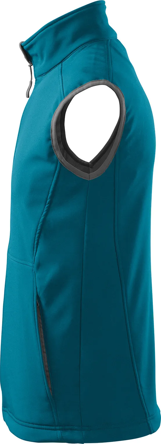 malfini-517-vision-softshellweste-herren-dunkeltuerkis-sleeve-4 MALFINI Softshellweste Vision 517