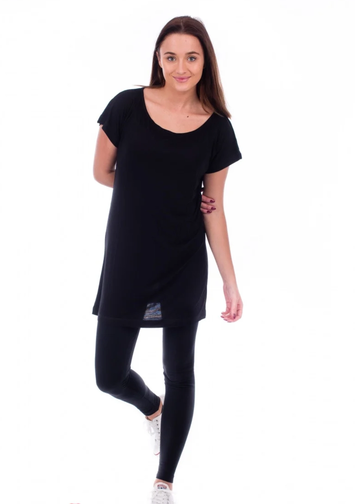 malfini-610-classic-t-shirt-schwarz-model-0 MALFINI Leggings Damen Balance 610
