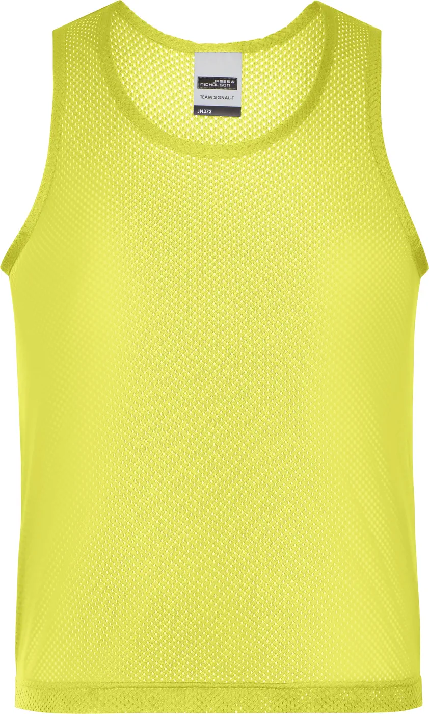 jn372-team-signal-t-shirt-signalyellow-front-3 James & Nicholson Team Signal-T