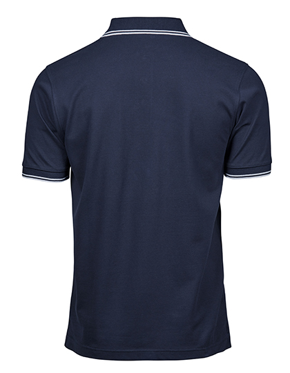 TEE JAYS Luxury Stripe Stretch Polo TEE JAYS Luxury Stripe Stretch Polo