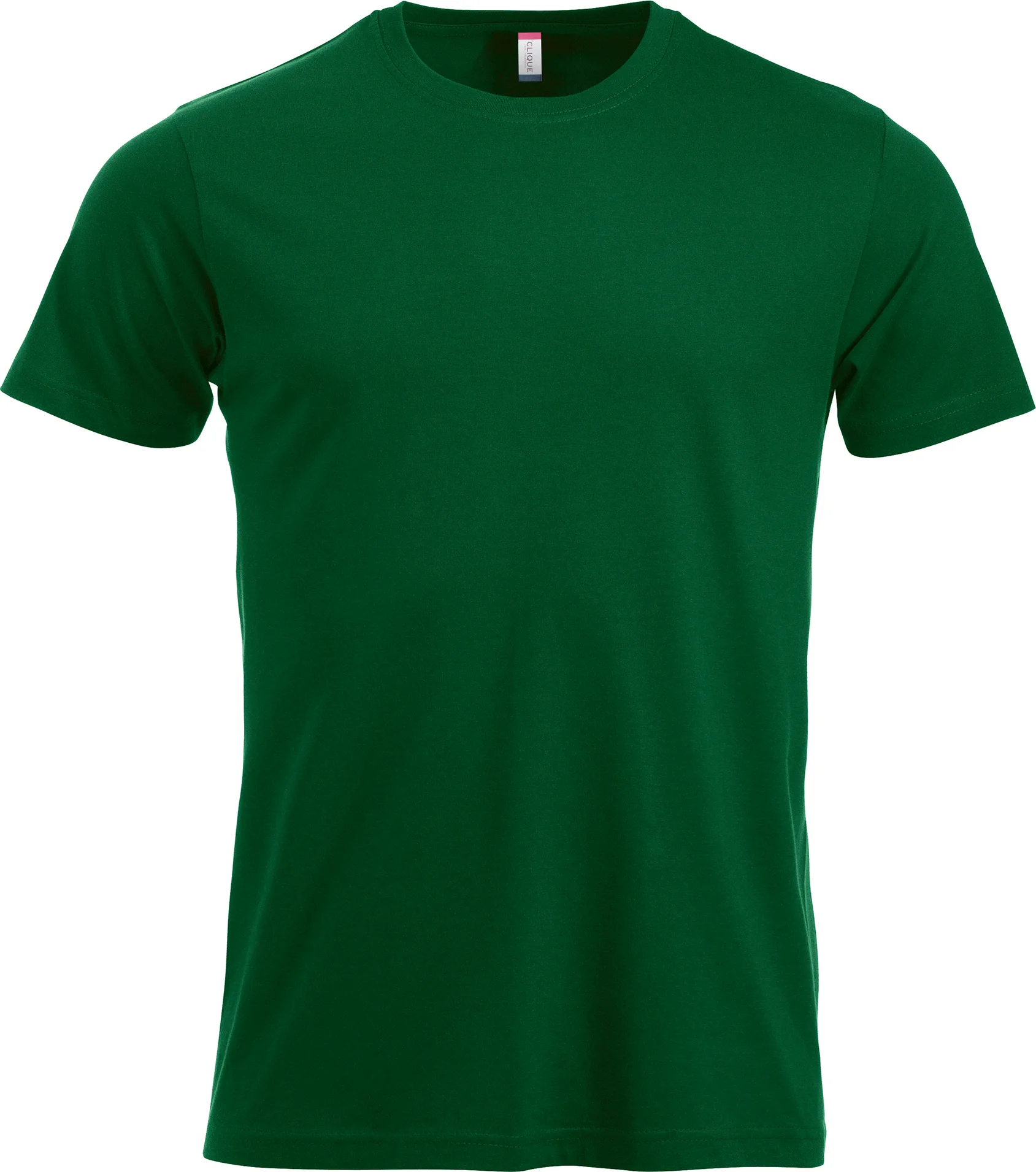 clique-029360-new-classic-t-shirt-bottlegreen-front-1 CLIQUE Herren T-Shirt New Classic