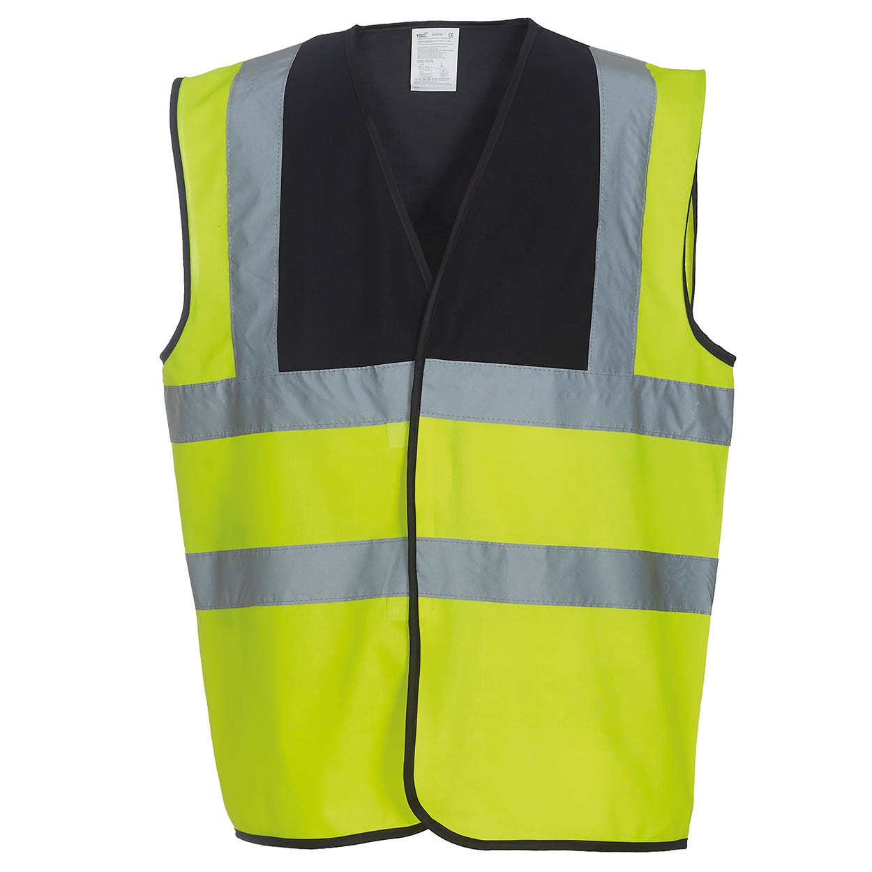 black yoke/hi-vis yellow